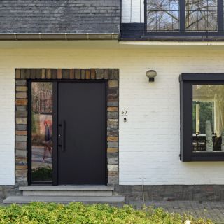 Ramen Deuren Pvc Aluminium Zwart Boechout 003