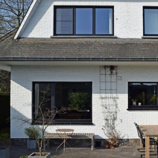 Ramen Deuren Pvc Aluminium Zwart Boechout 012