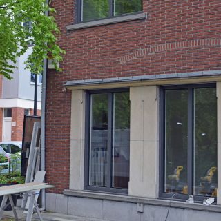 Pvc Aluminium Ramen Deuren Antraciet Turnhout Finstral 12