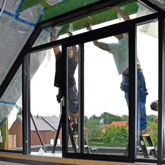 Finestra Ramen Aluminium Finstral Vista Zwart Tielen Kasterlee 05