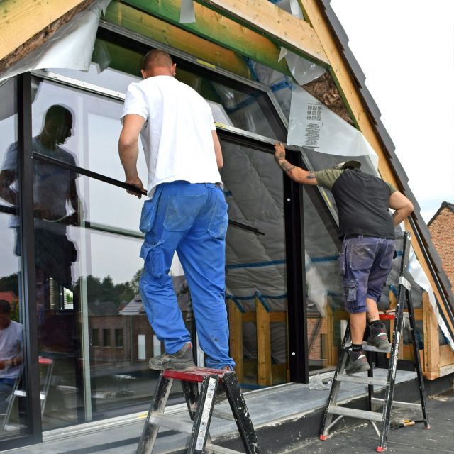 Finestra Ramen Aluminium Finstral Vista Zwart Tielen Kasterlee 07