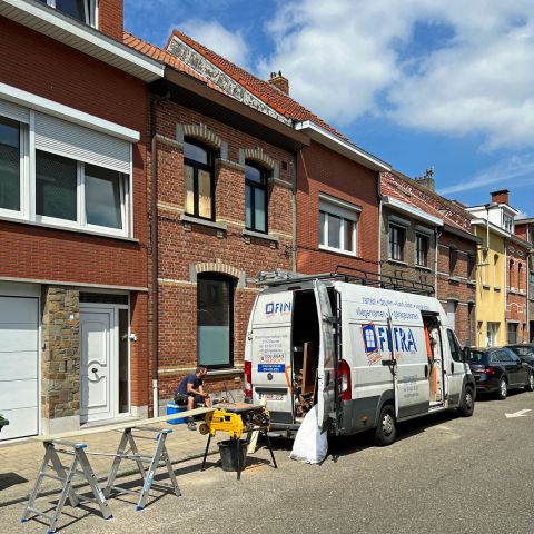 Finestra Ramen Pvc Alumiium Zwart Wijnegem 02