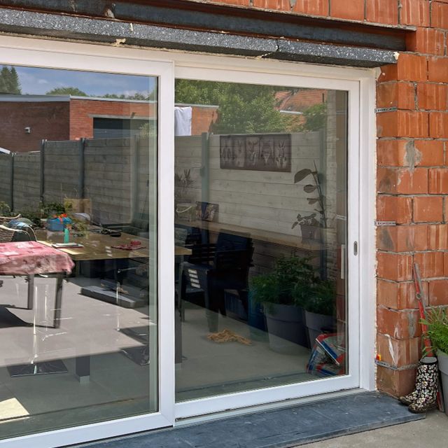 Finestra Ramen Pvc Alumiium Zwart Wijnegem 07A