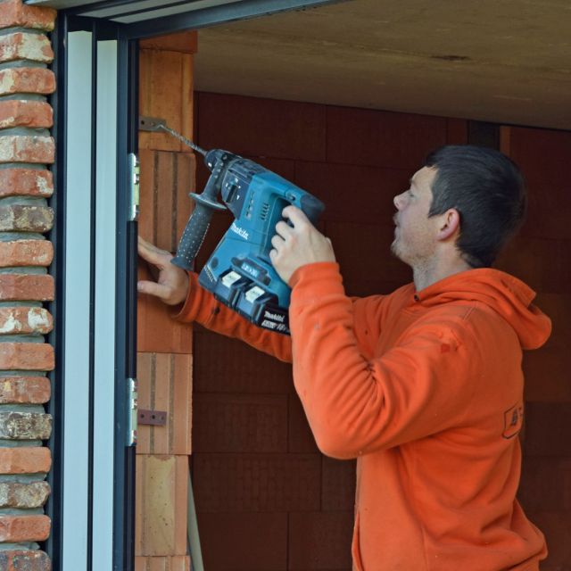 Finestra Ramen Pvc Aluminium Zwart Nieuwbouw Oud Turnhout 04