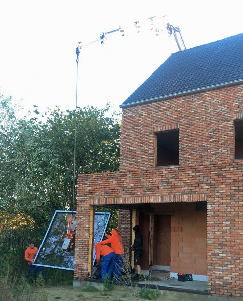 Finestra Ramen Pvc Aluminium Zwart Nieuwbouw Oud Turnhout 10