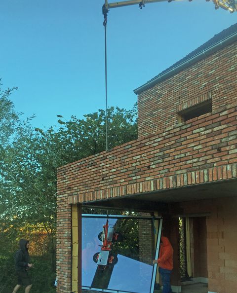 Finestra Ramen Pvc Aluminium Zwart Nieuwbouw Oud Turnhout 11