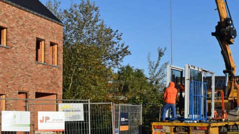 Voor Finestra Ramen Pvc Aluminium Zwart Nieuwbouw Oud Turnhout 002