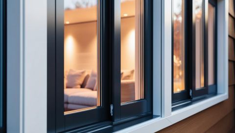 Modern Geisoleerd Raam