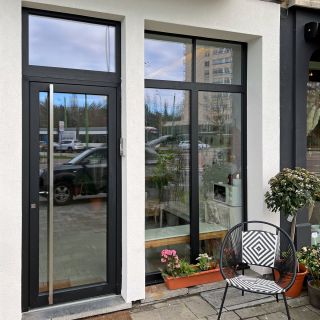 Finstral Aluminium Ramen Deuren Zwart Berchem 8