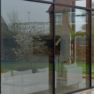 Aluminium Ramen Deuren Schuiframen Geel Ral9005 Zwart 07