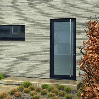 Aluminium Ramen Deuren Schuiframen Geel Ral9005 Zwart 14