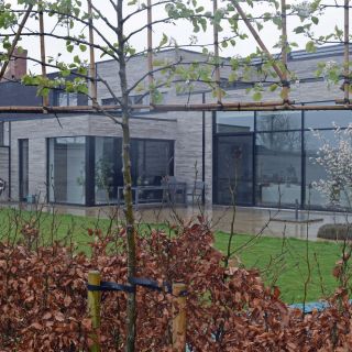 Aluminium Ramen Deuren Schuiframen Geel Ral9005 Zwart 19