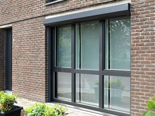 Voorpagina Finestra Ramen Deuren Aluminium Pvc Finstral Antraciet Turnhout 01