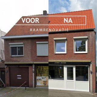 Renovatie Ramen Pvc Finestra Weelde 07A Voorna