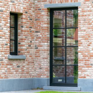 Finestra Ramen Finstral Pvc Aluminium Zwart Ral9005 Steellook Oud Turnhout 09