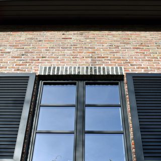 Finestra Aluminium Ramen Zwart Pvc Hout Hoboken 03A