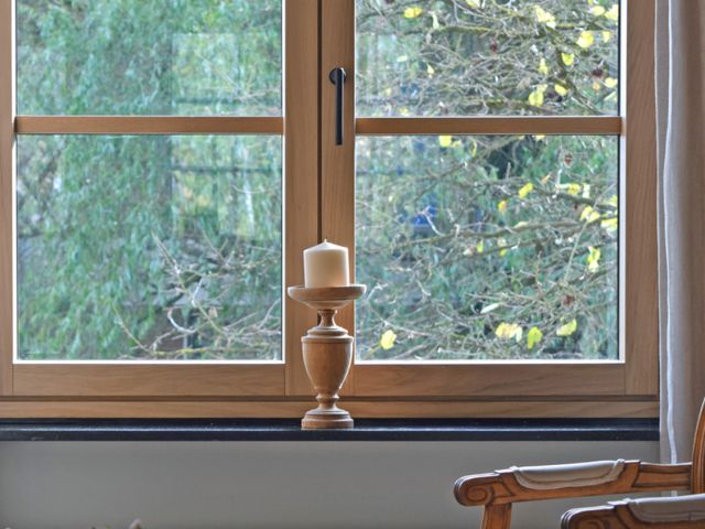 Finestra Aluminium Ramen Zwart Pvc Hout Hoboken 12A