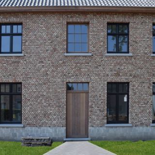 ramen aluminium zwart hout eik steellook verdeling 2