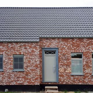 PVC ramen zijdegrijs RAL7044 jalouzie