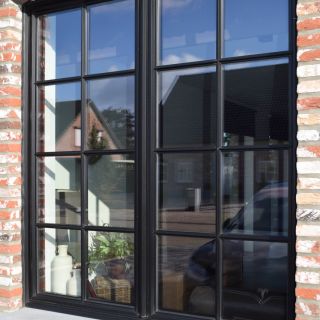 steellook aluminium ramen zwart