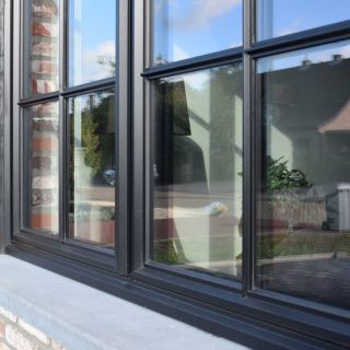 steellook aluminium ramen zwart